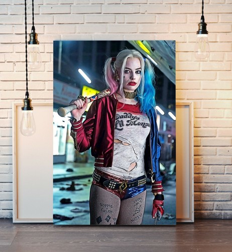 Harley quinn canvas wall art - quinn,