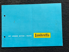 Original Lambretta LDA150/LDB150/LD125 & 48 moped Sales Brochure Booklet 57/8