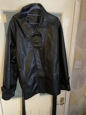 Ladies Leather Jacket Size 18