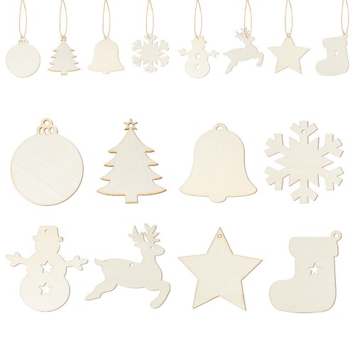 Wooden christmas tree - wooden,