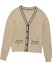 VALENTINO Womens Cardigan Sweater IT 46 Large Off White BZ06