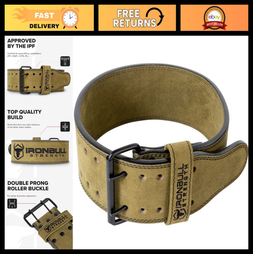 10mm weightlifting belt ipf - belt,
