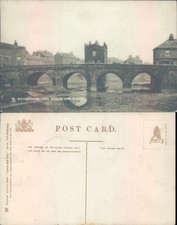 Jail Bridge and Chapel Rotherham Raphael Tuck Sons Architecture Historical