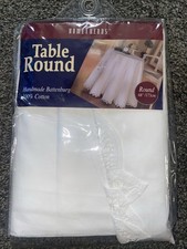 NEW NOS Tablecloth 68" Round