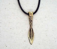 Slender Bronze Viking Odin