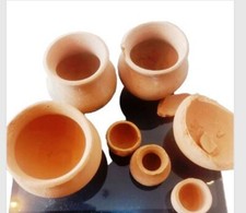 Indian Mini Clay pots broken