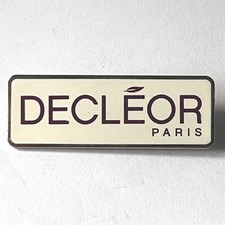 Decléor Paris Skincare Oils Beauty Vintage Enamel Promotional Lapel Pin Badge