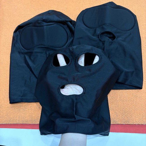 Fetish open mouth hood gimp - fetish,