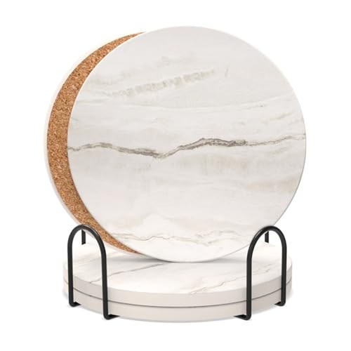 Coaster set ceramic - set, 4,