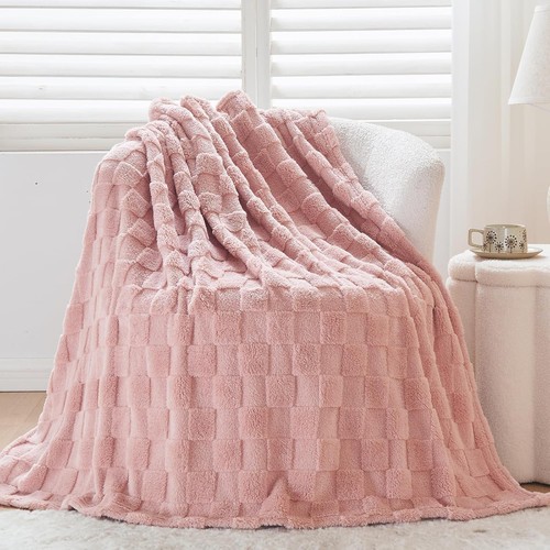 Fleece throw blanket fluffy - throw, blanket,