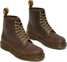 Dr. Martens 1460 8-Eyelet Gaucho Crazy Horse  Leather Lace-up Combat Boots