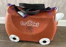 Trunki Gruffalo Ride On Suitcase Pull Along Well Used With Scuffs No Cracks