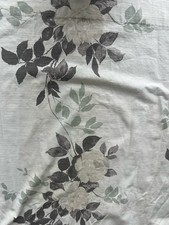 Laura Ashley Pair Curtains 64x 51”drop Garden Rose Whisper Fabric RARE Vintage