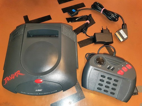 Atari jaguar console with - atari,