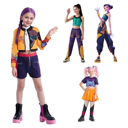 Kids girls pop demon hunters - k-pop,