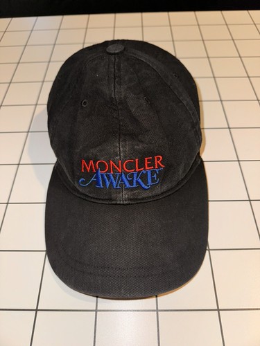 Moncler black awake cap - awake,