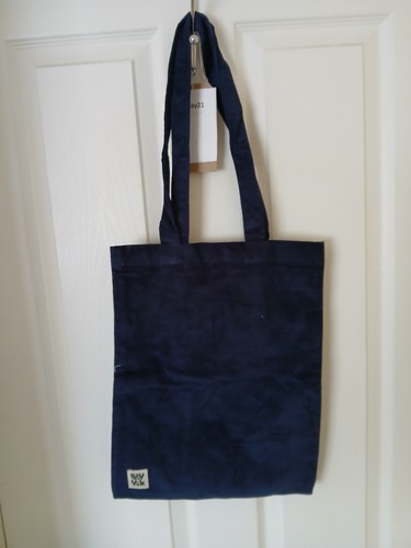 Lucy yak tote bag navy - &,