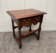 Antique Style Solid Oak Lowboy