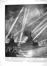 Old 1918 War British Navy Ship