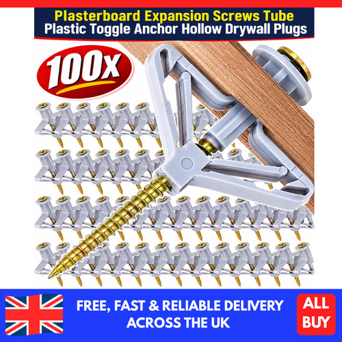 Plasterboard expansion screws - plasterboard,