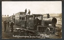 Accrington Steam Trams Scrapping End of Baltic Fleet Lancashire RP 1907