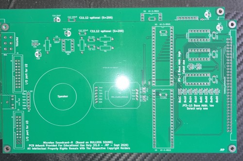 Replica microtan sound card - microtan,