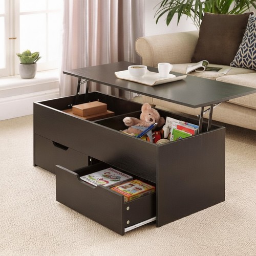 Lift top coffee table black - lift,