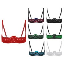 UK Womens See Through Lace