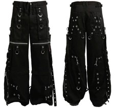 Gothic Black Cotton Punk Rock