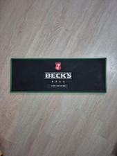 BECKS VIER RUBBER BAR RUNNER