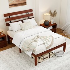 Solid Wood Platform Bed Frame