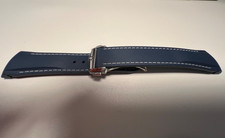 98000434 Omega Seamaster GMT Good Planet 21mm Blue Rubber Strap & deployment 