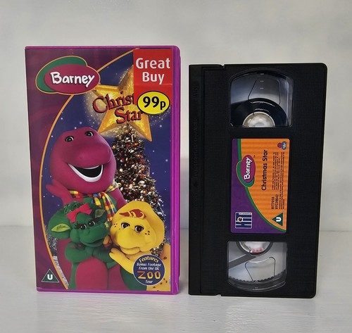 Barney christmas star - vhs,