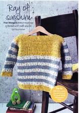 ~Pull-Out Crochet Patterns For Child's Jumper, Lady's Top, Throw, Bag & More ~