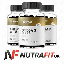 OSTROVIT OMEGA 3 D3 K2 vitamin E heart bones blood fatty acids