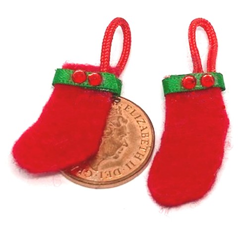 Dolls house christmas stocking - christmas,
