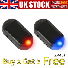 Solar Power Car LED Fake Dummy