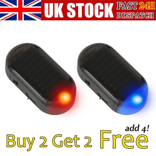Solar power car led fake - solar,