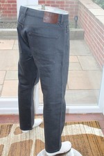 Mens Hammond & Co W38 L29 Dark Grey jeans Slim Straight 38S stretch