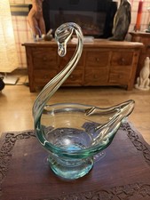 Vintage 1960’s Green Glass