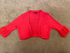 Coast Red Bolero Cardigan