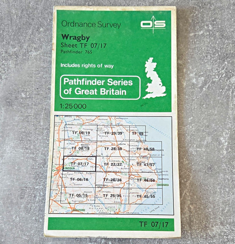 Ordnance survey wragby - survey,
