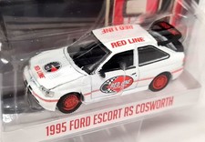 Greenlight 1/64 Ford Escort RS Cosworth 1995 Rally RedLine Oil Diecast Model Car