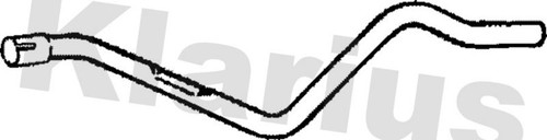 Exhaust pipe fits golf - fits,  
