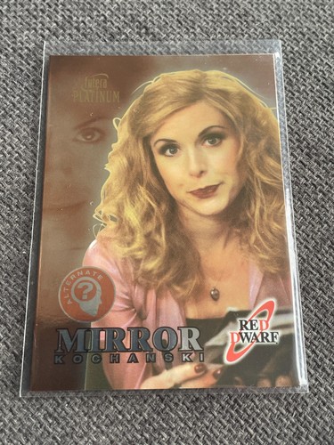 Red dwarf trading cards - red,