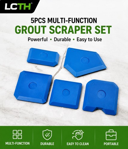 5pcs silicone grout scraper - 5pcs,