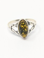 Baltic Amber sterling silver