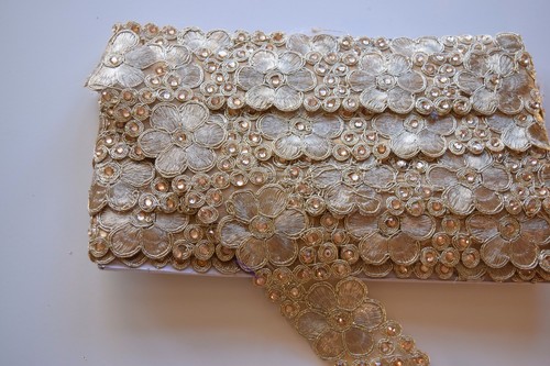 Ethnic indian thread flowers - indian, &