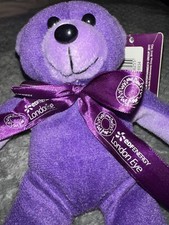 Purple Beanie Bear EDF Energy London Eye.
