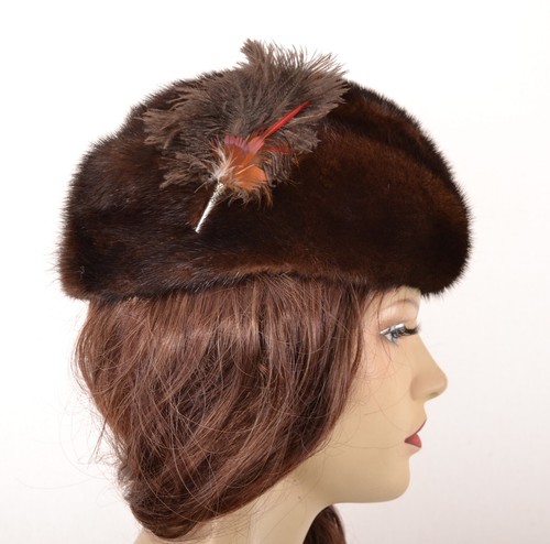 Z524 mink hat fur - hat,
